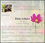 Necrologio Elvira Schuler, Winterthur