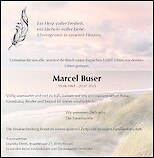 Obituary Marcel Buser