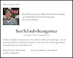 Obituary Susi Schaub-Bremgartner, Eich